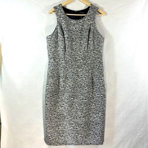 White house black market sleeveless lace dress.